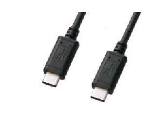 DD77UA-YA44D　USB2.0タイプCケーブル　ブラック 9918943