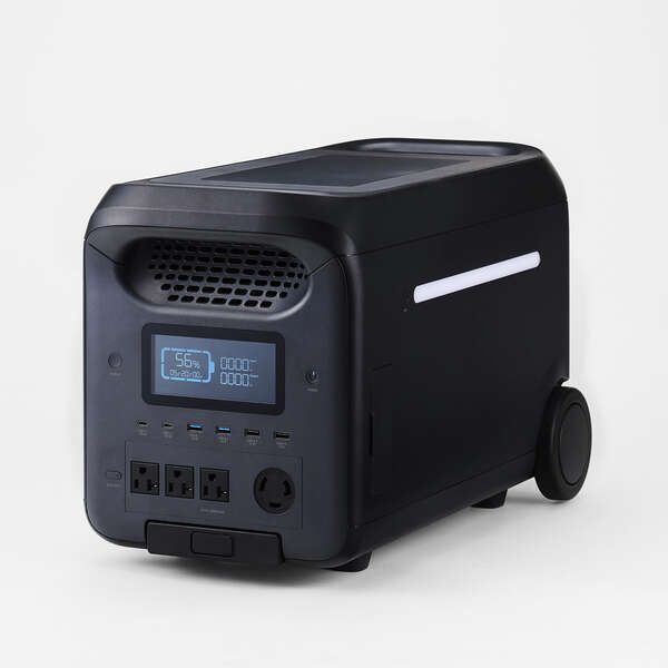 ELECOM ポータブル電源 DE-PS2500PBK (2560Wh)