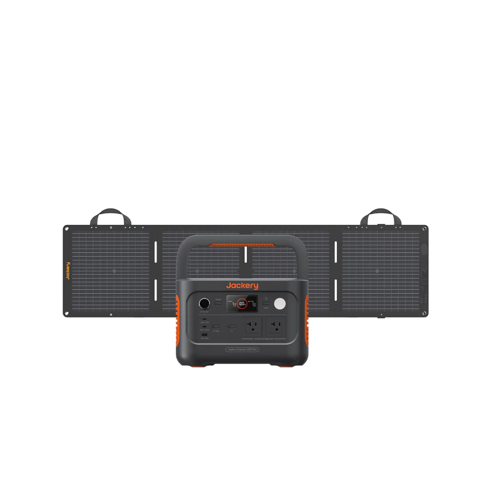 Jackery ポータブル電源 600 Plus 100W Mini