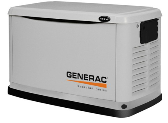 GENERAC 非常用発電機 空冷式ガスエンジン G508 (8 kVA 50 Hz)