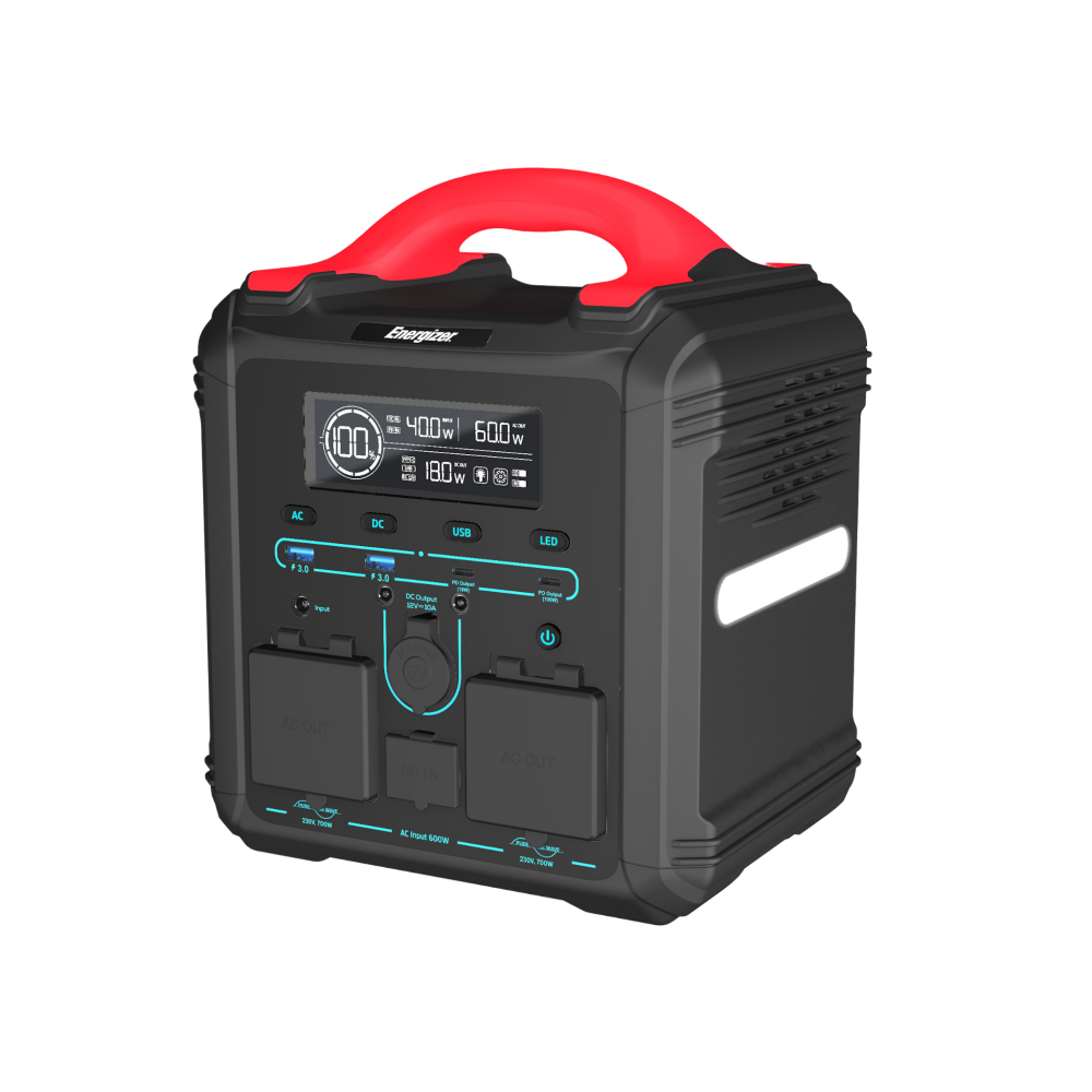 Energizer ポータブル電源（551.25Wh／147,000mAh）2年保証モデル