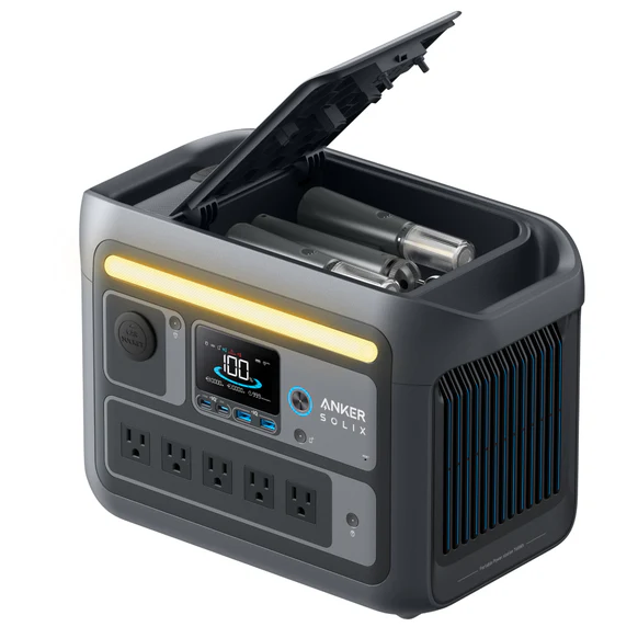 Anker Solix C800 Plus Portable Power Station ダークグレー