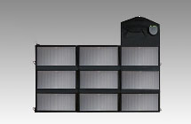 プライム・スター超軽量小型ソーラーパネル 100W 5A 18V 折り畳み式 PR-SOLARPANEL-100F